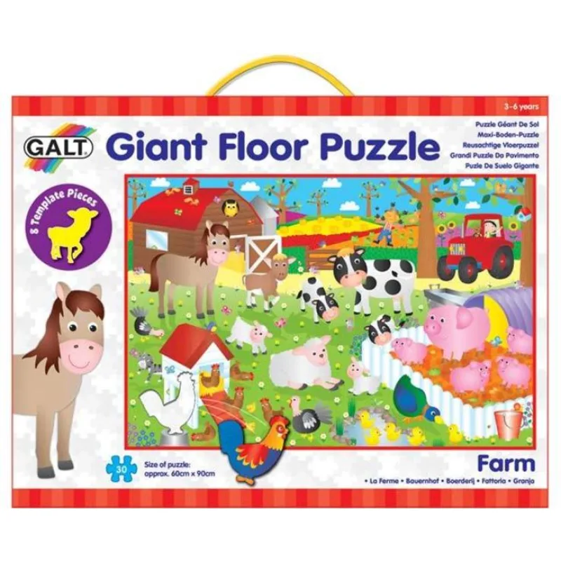Galt Veľké podlahové puzzle – na farme