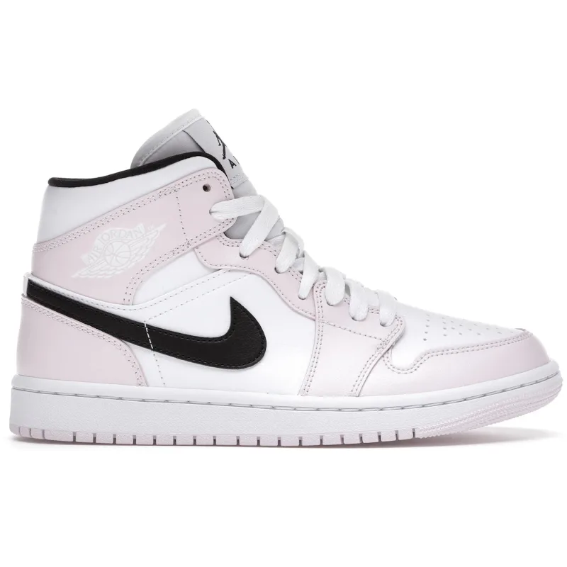 Air Jordan 1 Mid Barely Rose (Women's) - 40
