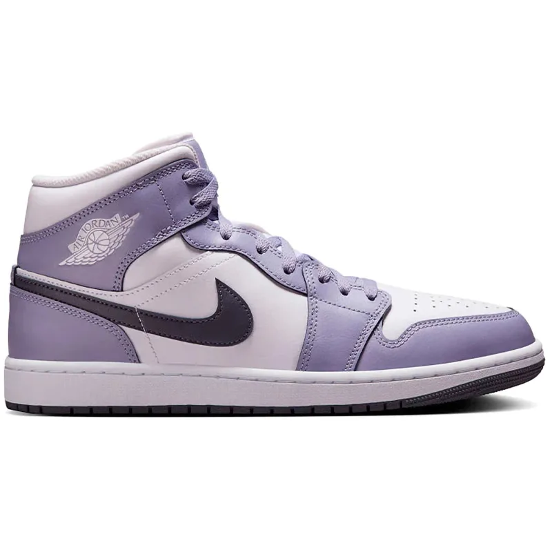 Jordan 1 Mid White Indigo Haze - 42