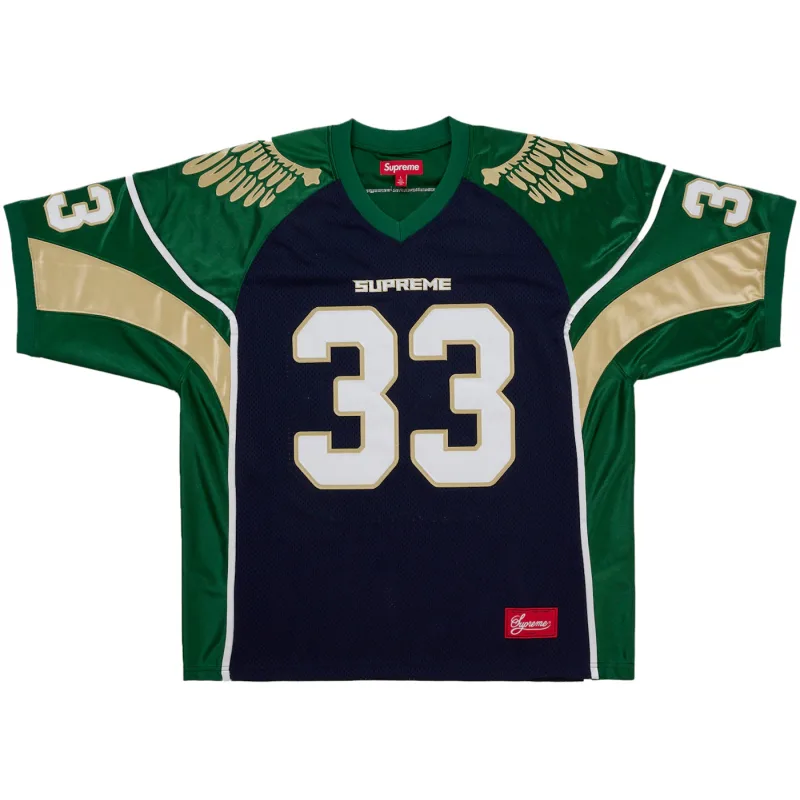 Supreme Wings Football Jersey Navy - L
