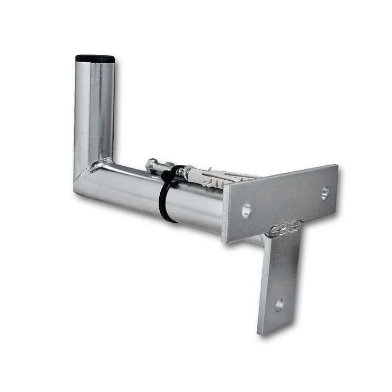 Anténny držiak na stenu 15cm T, priemer 32mm (+ hmoždiny a vruty) (PK15T32)