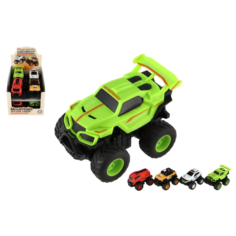 Teddies Auto terénne Off-Road na zotrvačník 4 druhy