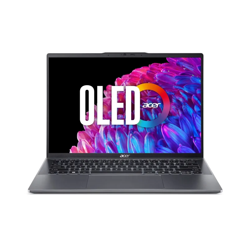 Acer Swift Go 14/SFG14-63-R6E2/R7-8845HS/14"/2880x1800/16GB/512GB/AMD int/W11H/Gray/2R NX.KTSEC.004