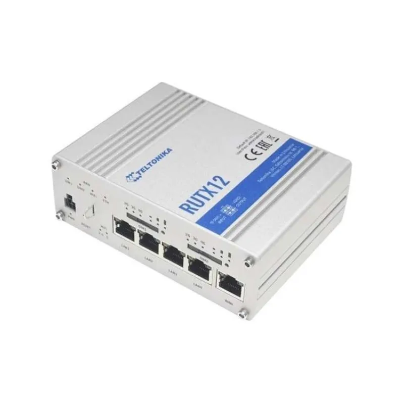 Teltonika Dual LTE Cat 6 Industrial Cellular Router - RUTX12 (RUTX12)