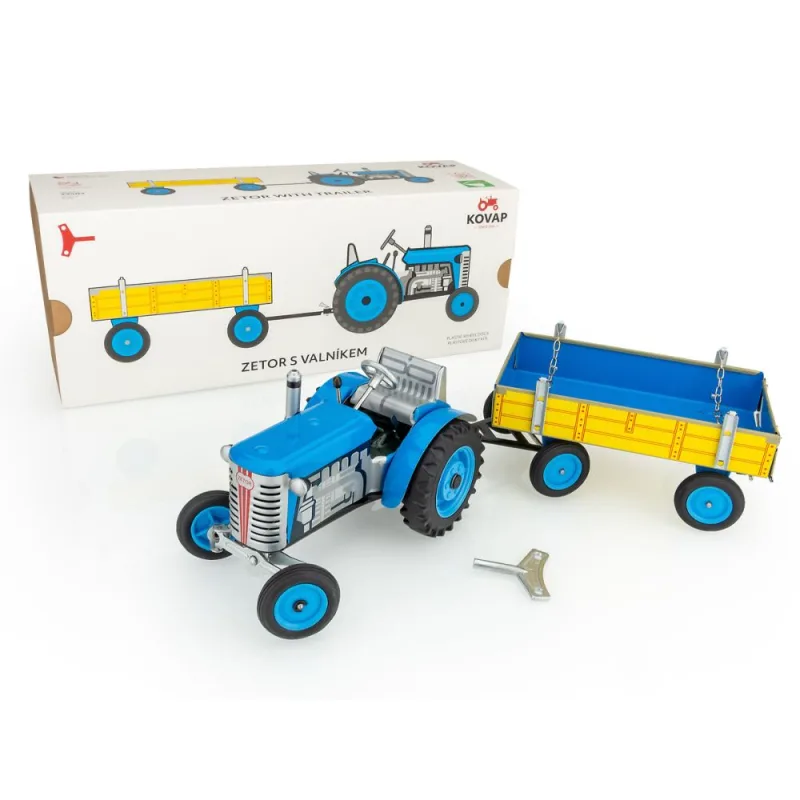 Traktor Zetor s valníkom