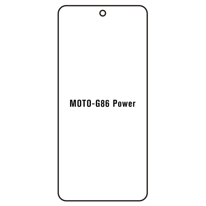 Sunshine Motorola G86 Power 5G Predná Hydrogél ochranná fólia Strih: Predná 2, Typ fólie: Číra