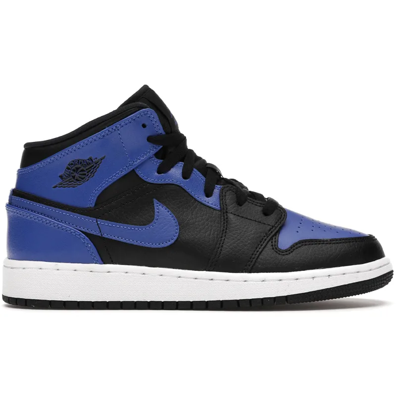 Air Jordan 1 Mid Hyper Royal (GS) - 38