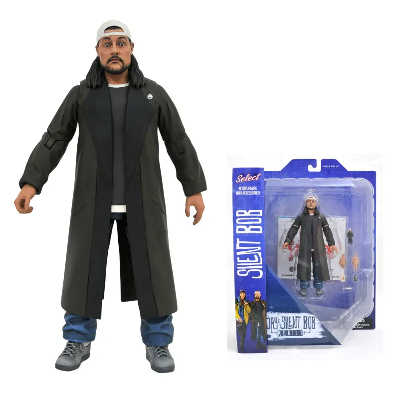 Jay and Silent Bob Reboot Select akčná figúrka Silent Bob 18 cm