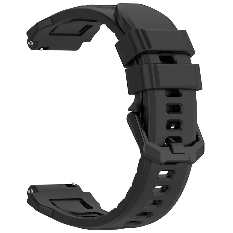 Silikonový řemínek pro Xiaomi Amazfit T-Rex 3 Pro 44mm - Černý ESES 1530008917