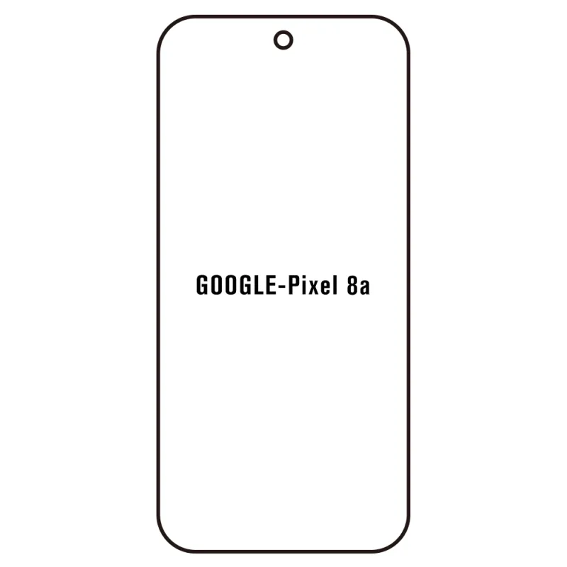 Sunshine Google Pixel 8a Predná Hydrogél ochranná fólia Strih: Kompatibilná s krytom 2, Typ fólie: Anti-Spy (Privacy)