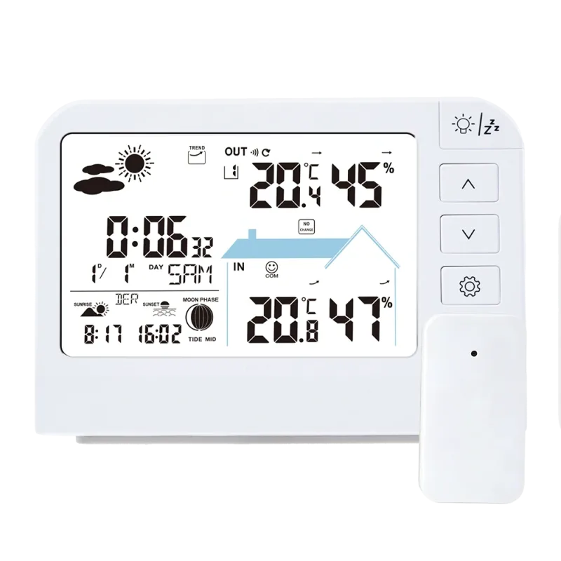 JVD Digitální meteorologická stanice s LED podsvícením JVD RB767.2