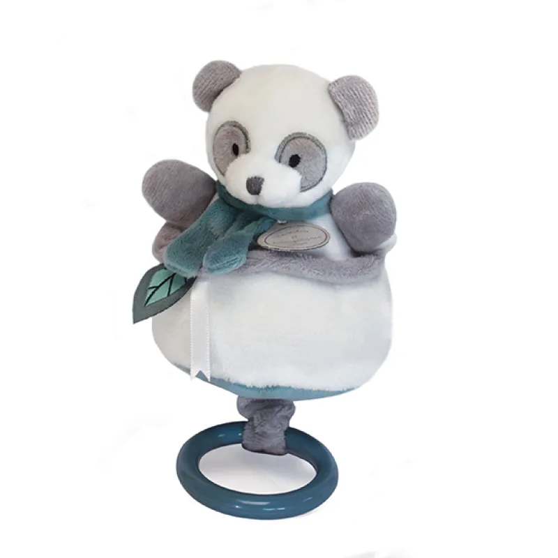 Doudou et Compagnie Paris Doudou Plyšová hudobná hračka 20 cm panda