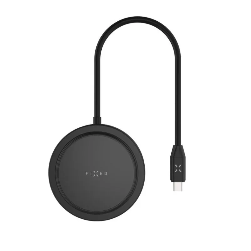 7-portový USB-C FIXED MagHUB s QI nabíjením FIXHU-M-BK