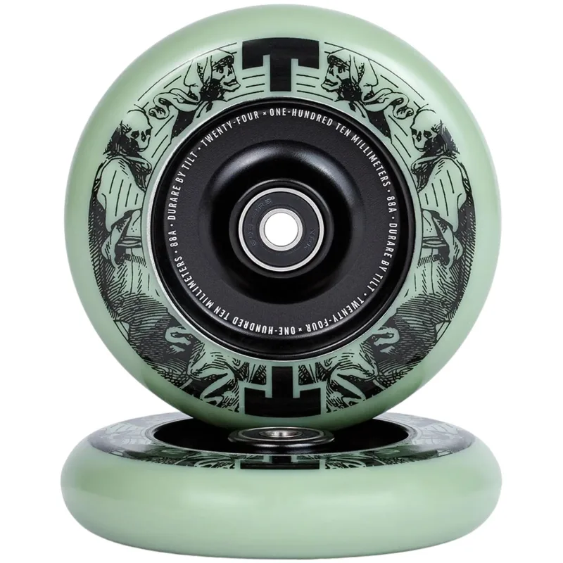 Kolieska Tilt Durare Selects Phantom 110 mm zelené 2 ks