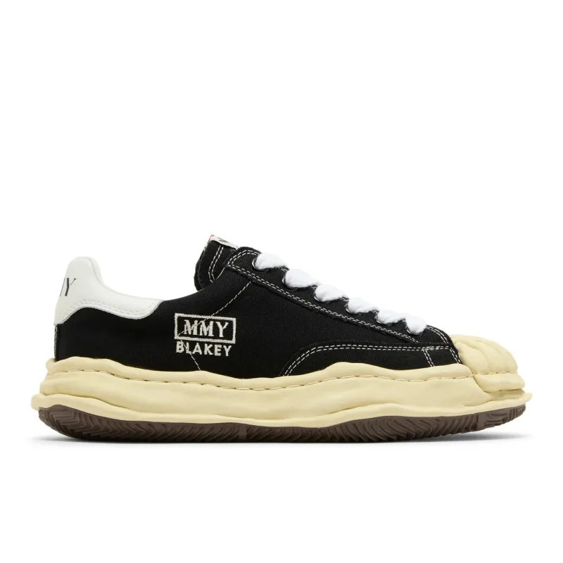Maison Mihara Yasuhiro Blakey OG Sole Vintage Canvas Low Black - 41
