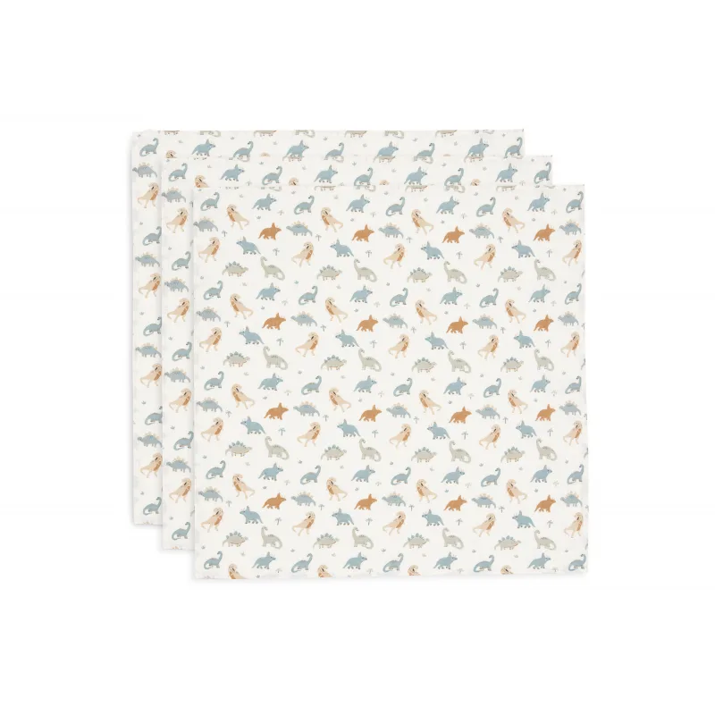 Jollein Plienky 3 ks 70x70 cm Roarsome