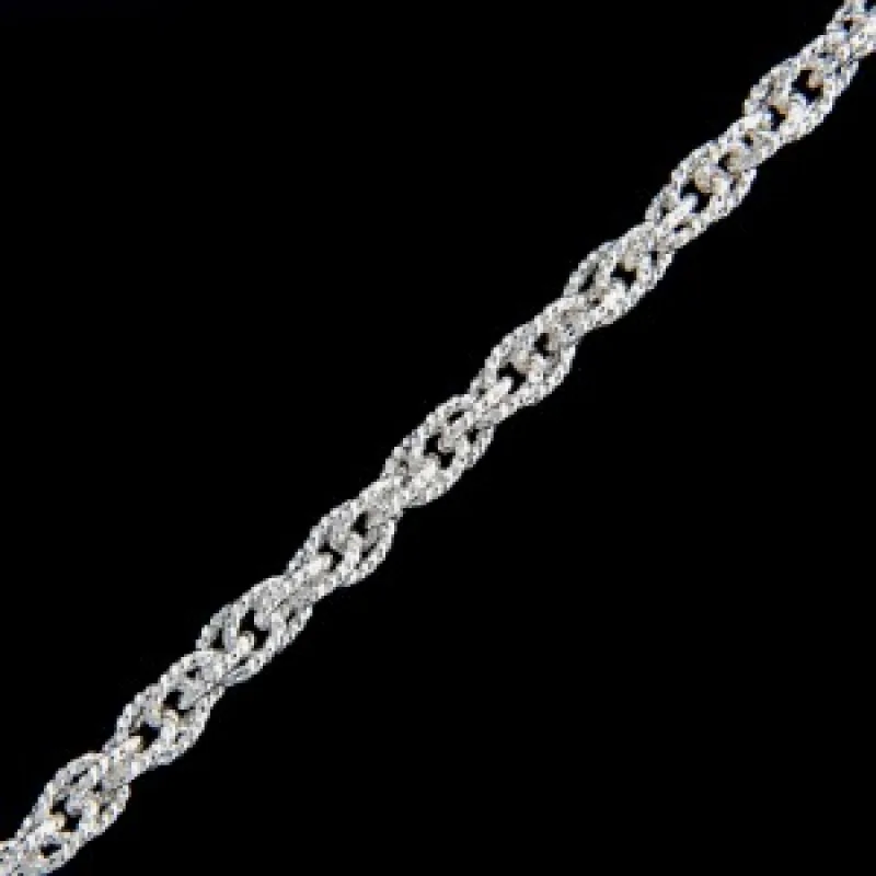 Strieborná retiazka KA VALIS60RH, 42 cm, 11.50 g