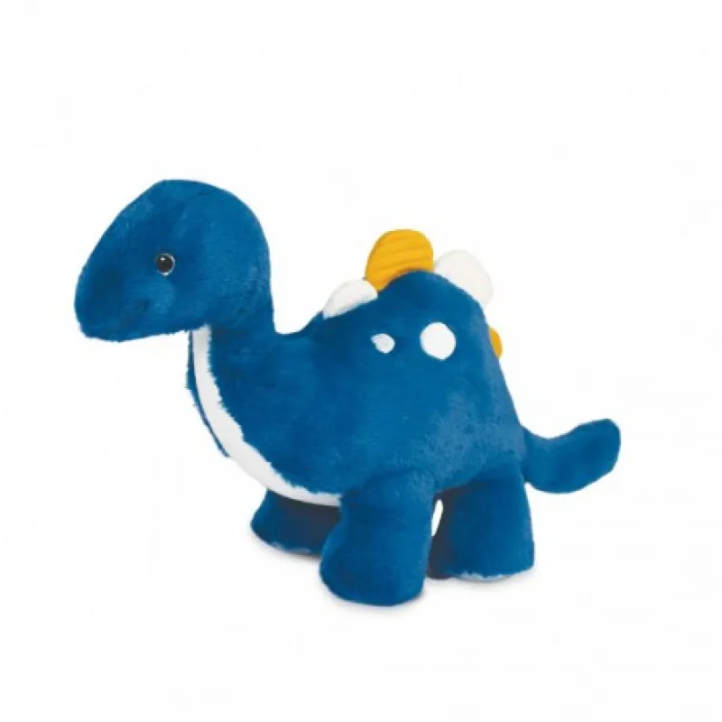 Doudou et Compagnie Paris Doudou Histoire d´Ours Plyšová hračka modrý dinosaurus 40 cm