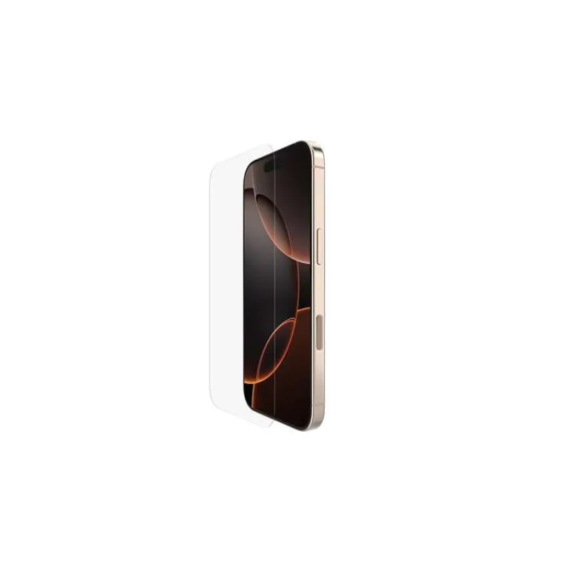 Belkin SCREENFORCE TemperedGlass Anti-Microbial ochranné sklo pro iPhone 16 Pro (OVA159hq)