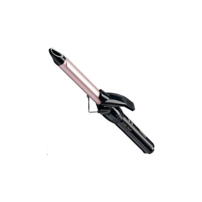 BaByliss C319E kulma na vlasy, průměr 19 mm, keramický povrch, 10 nastavení teplot, studená špička, integrovaný stojánek (BAB000000005400)
