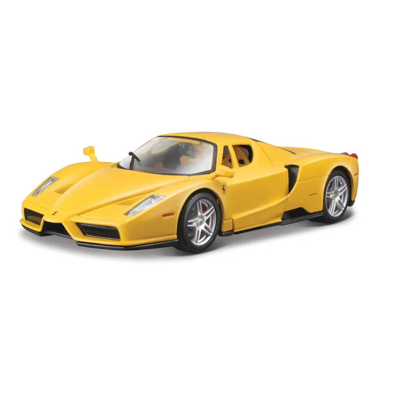 Bburago - RACE+PLAY, Enzo Ferrari, žltá, 1:24