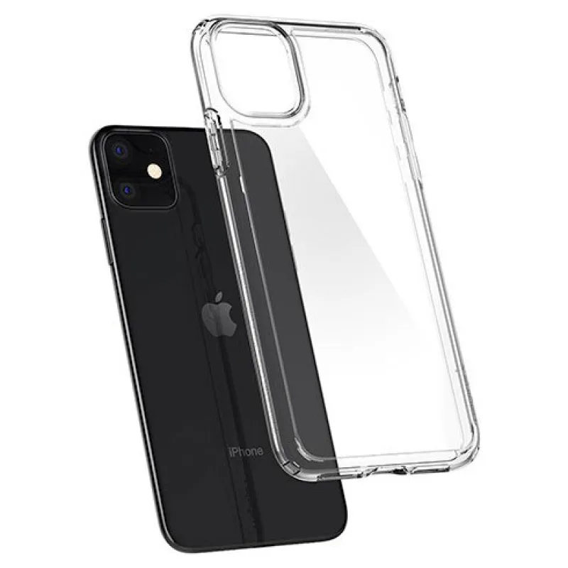 Spigen kryt Ultra Hybrid pre iPhone 11 - Crystal Clear 076CS27185