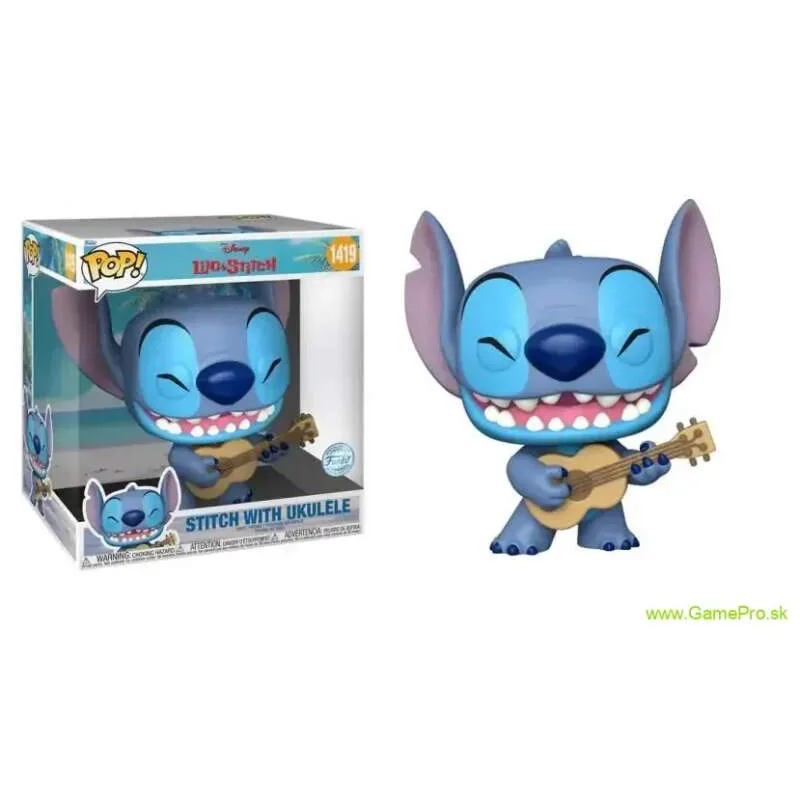 Funko Pop! 1419 Jumbo Lilo a Stitch Ukelele