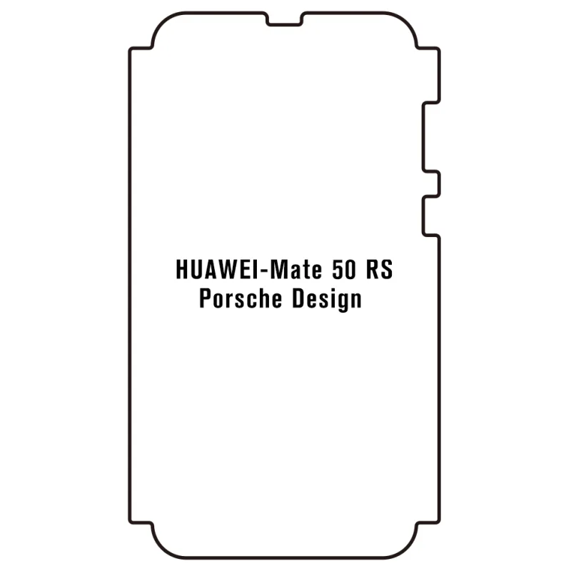 Sunshine Huawei Mate 50 RS Porsche Design Predná Hydrogél ochranná fólia Strih: Predná časť a rám, Typ fólie: Číra