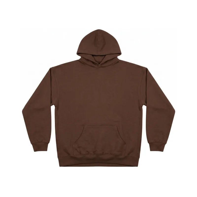 Cotton Garments Hoodie 500GSM Brown - XL