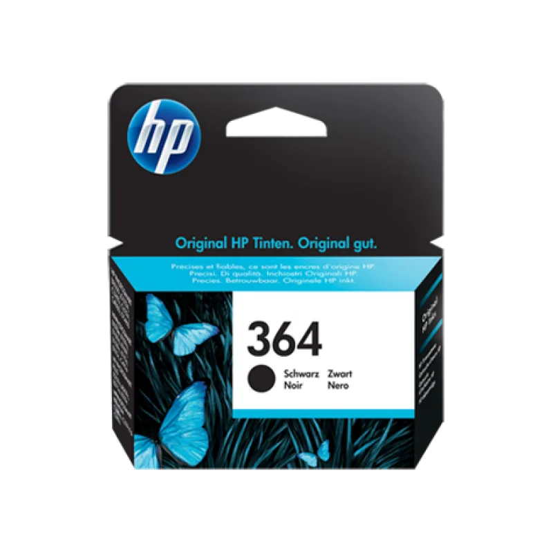 HP 364 Black Ink Cart, 6 ml, CB316EE (250 pages) CB316EE#BA3