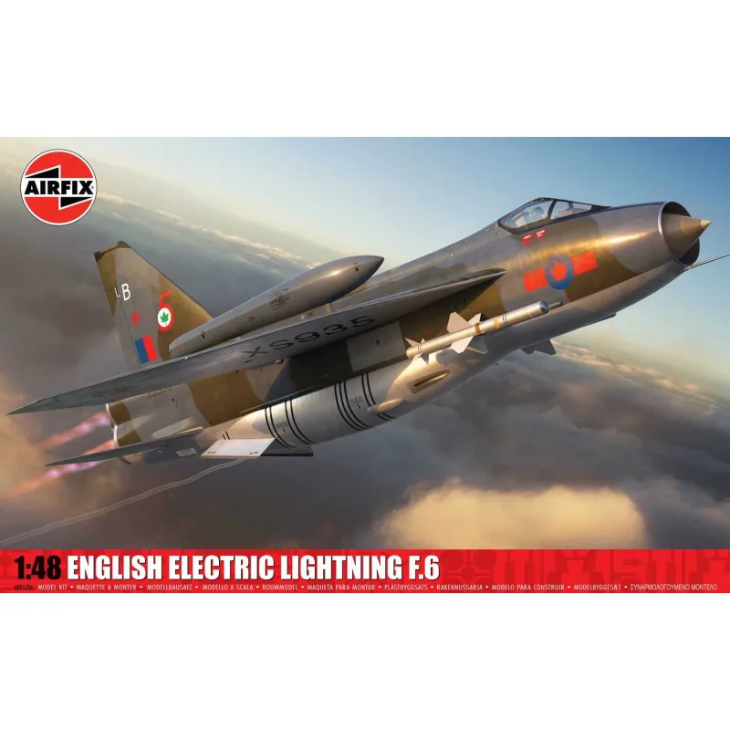 Airfix Classic Kit lietadlo A09178A - English Electric Lightning F.6 (1:48)