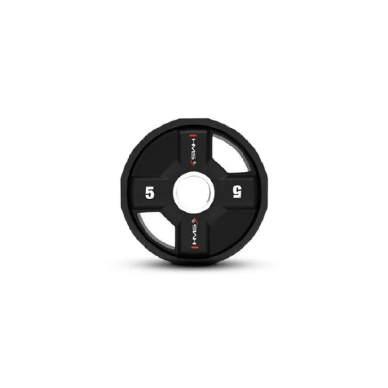 Olympijský polyuretanový kotouč HMS TPC05, 5 kg
