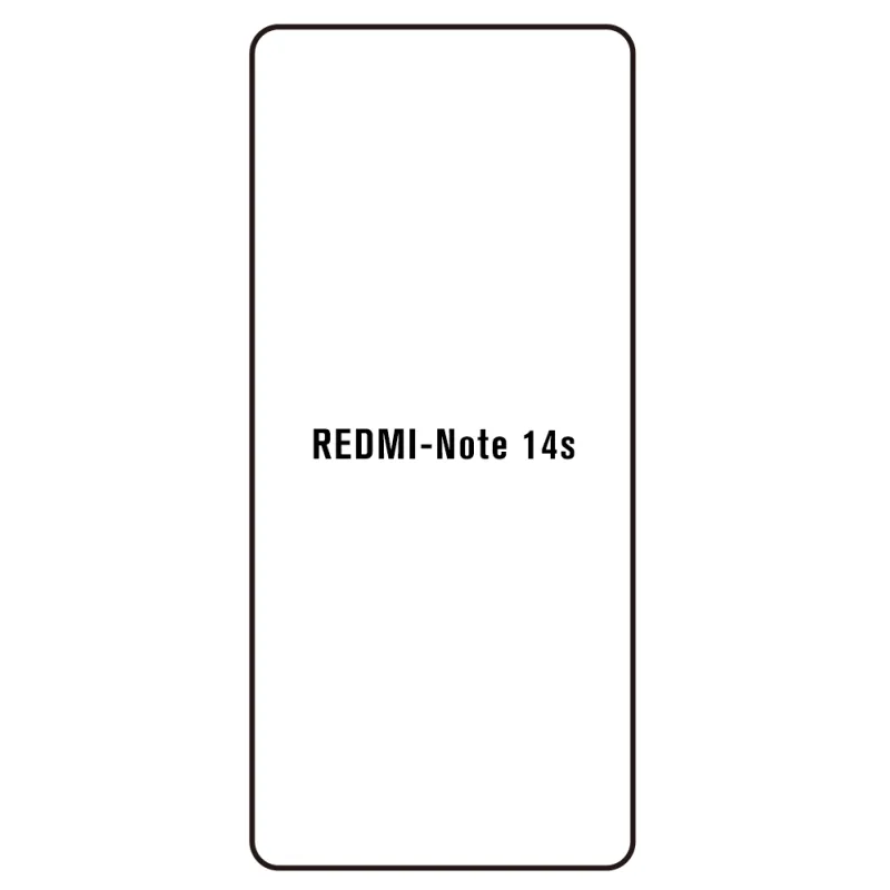 Sunshine Xiaomi Redmi Note 14s Predná Hydrogél ochranná fólia Strih: Kompatibilná s krytom, Typ fólie: Anti-Spy (Privacy)