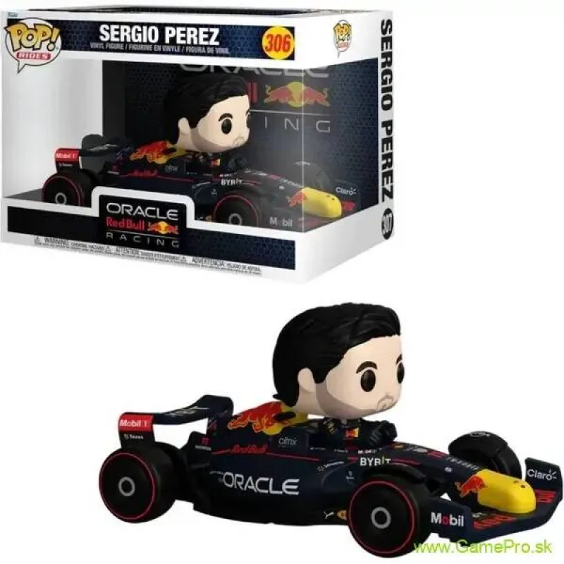 Funko POP! 306 Rides Formula One Sergio Perez