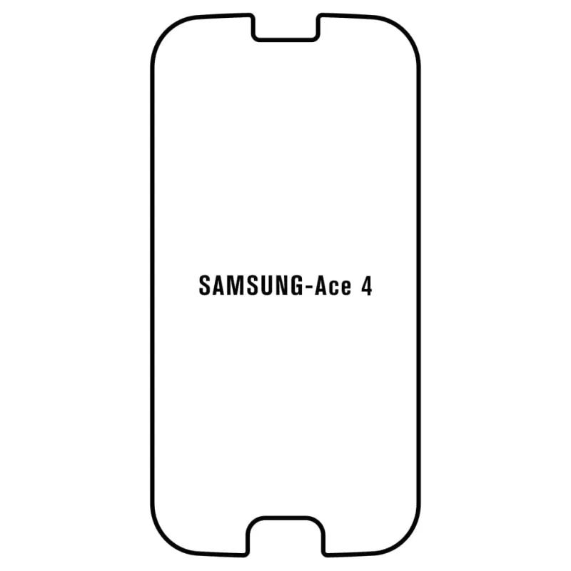 Sunshine Samsung Ace 4 Predná Hydrogél ochranná fólia Strih: Predná 1, Typ fólie: Matná