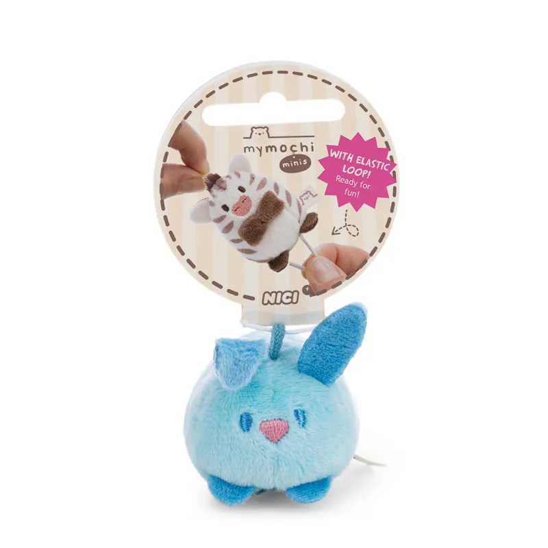 NICI MyMochi prívesok Zajačik Pibu 5 cm, ležiaci