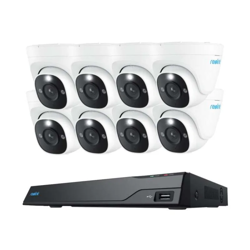 REOLINK bezpečnostní kamerový set NVS16-8MD8, RLK16-800D8, 8x Kamera, 4TB (6975253983933)