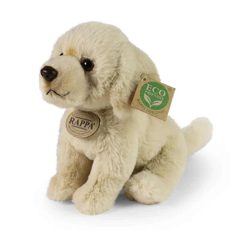 Rappa Plyšový pes labrador sediaci 23 cm SOFT COLLECTION