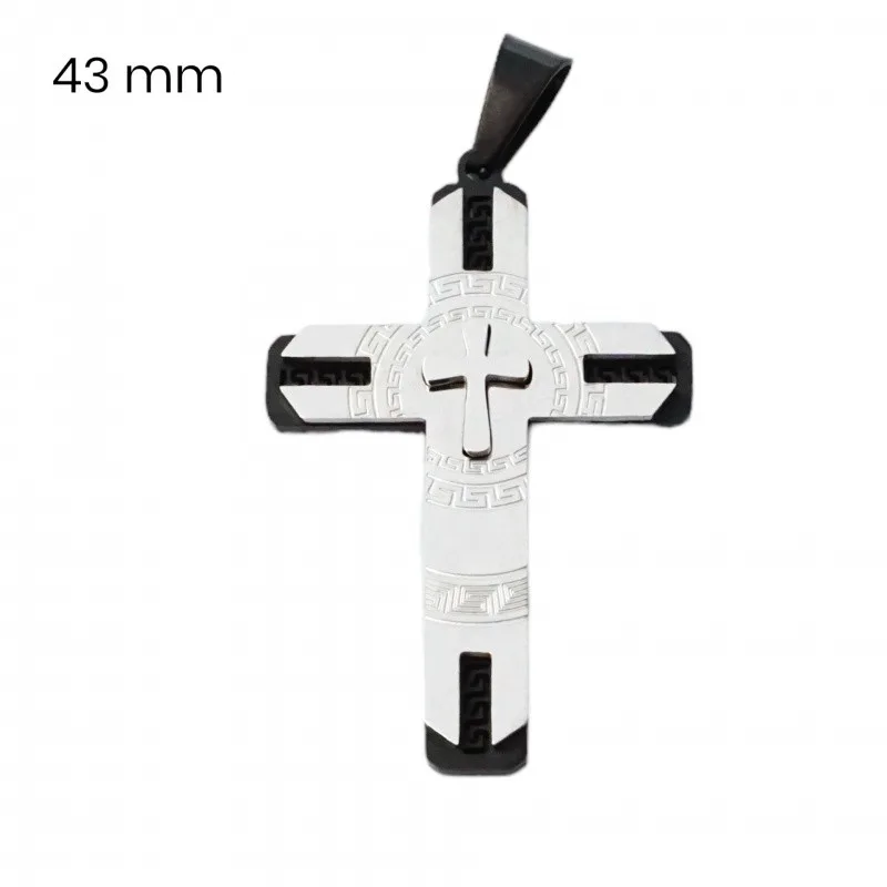 Prívesok z chirurgickej ocele kríž EXEED 245144