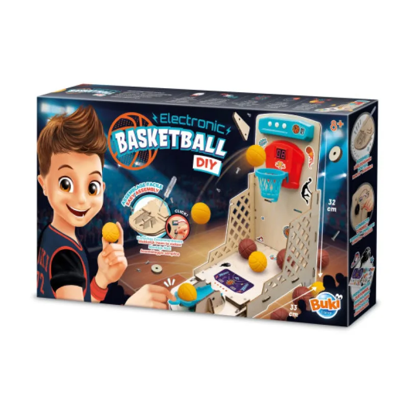 BUKI Elektronický basketbal - vyrob si sám