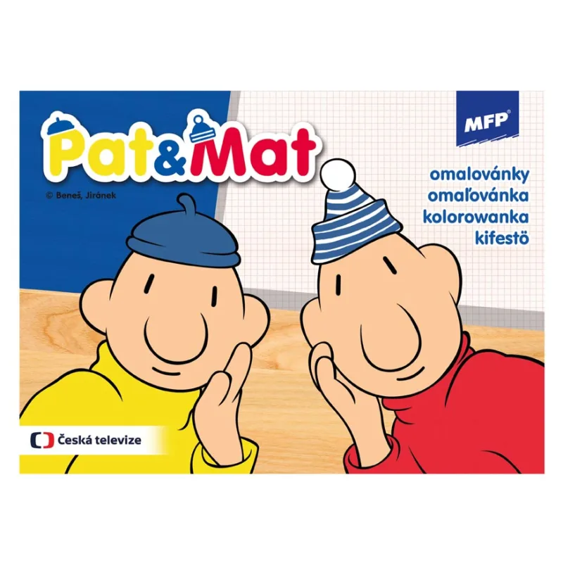 MFP Rappa Omaľovánky MFP Pat a Mat