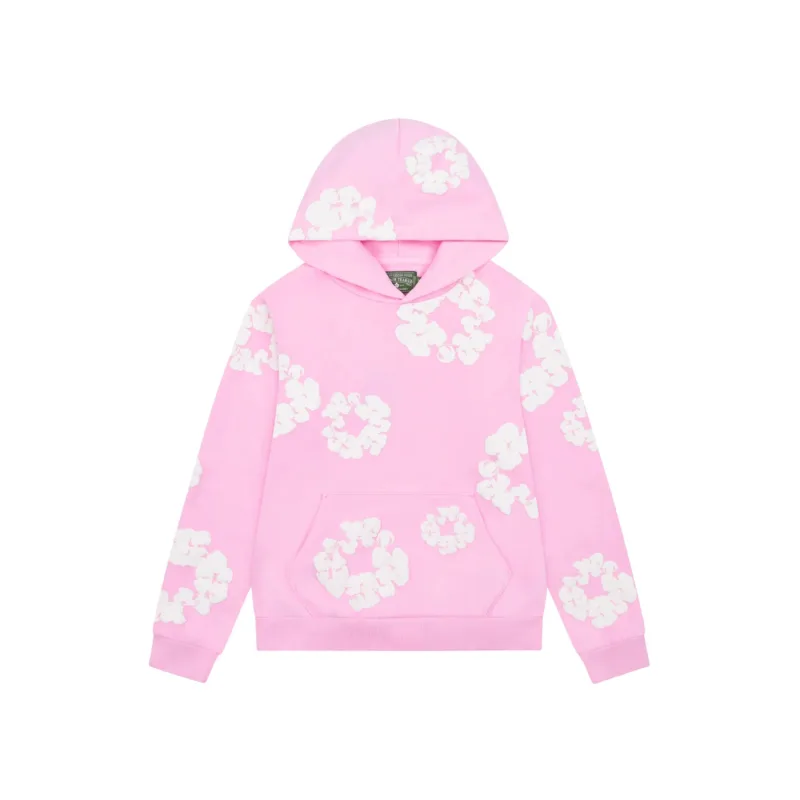 Denim Tears The Cotton Wreath Hoodie Powder Pink - S