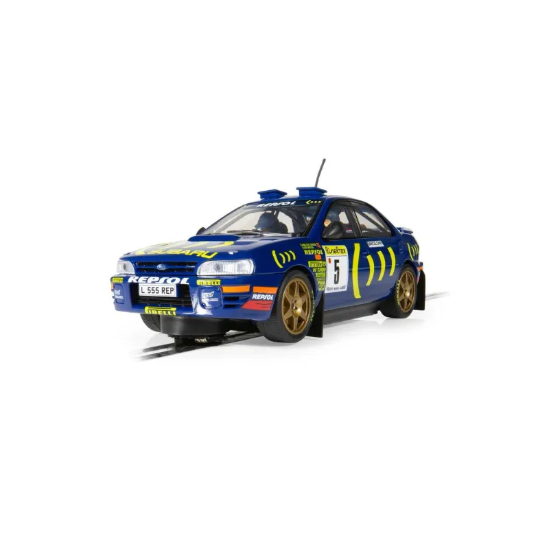 Scalextric Autíčko Rally SCALEXTRIC C4555 - Subaru Impreza WRX - 1995 Carlos Sainz (1:32)