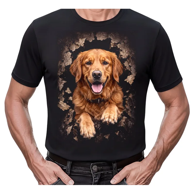 Animal Collection - Golden Retriever (tričko)