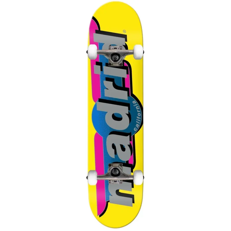 Skateboard Madrid 7.75" žltá