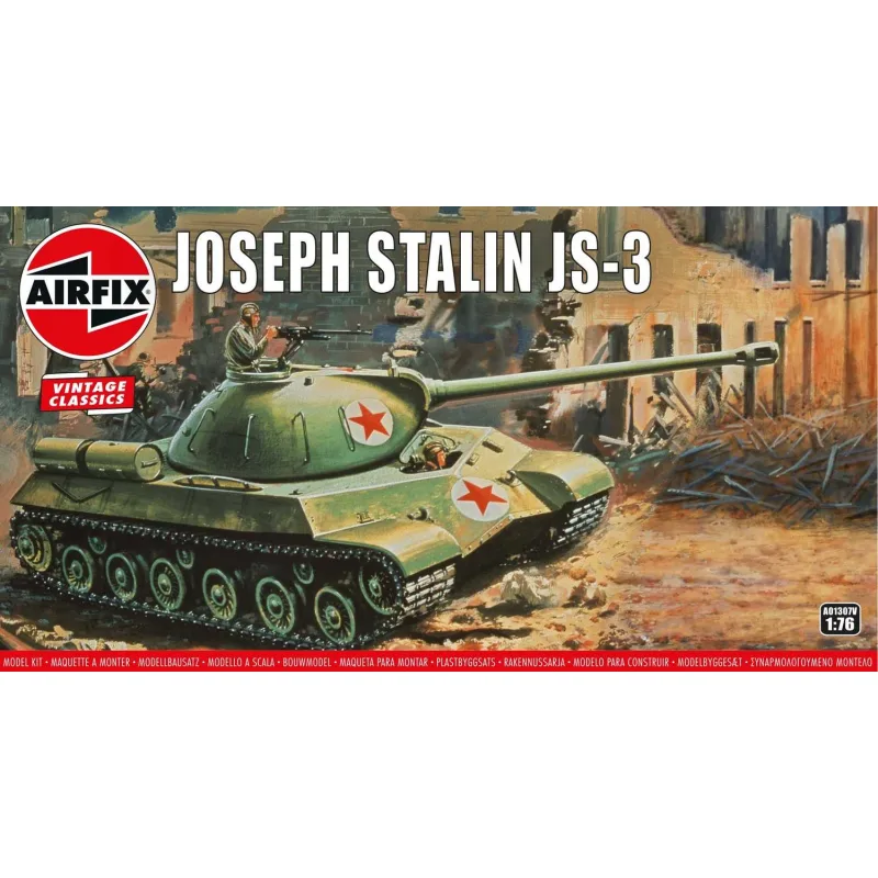 Airfix Classic Kit VINTAGE tank A01307V - Joseph Stalin JS3 Ruský Tank (1:76)