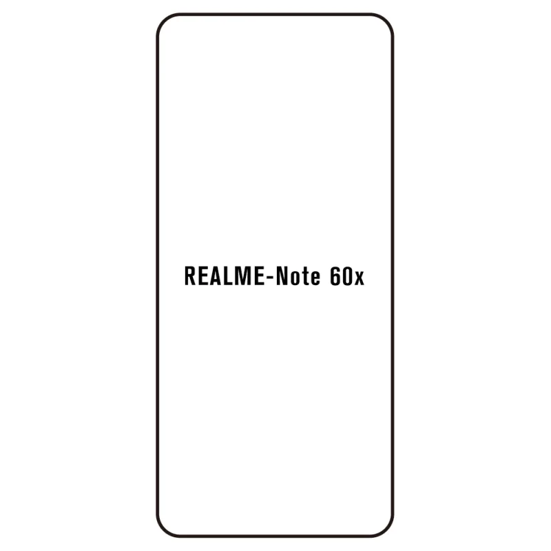 Sunshine Realme Note 60x Predná Hydrogél ochranná fólia Strih: Kompatibilná s krytom, Typ fólie: Proti modrému svetlu