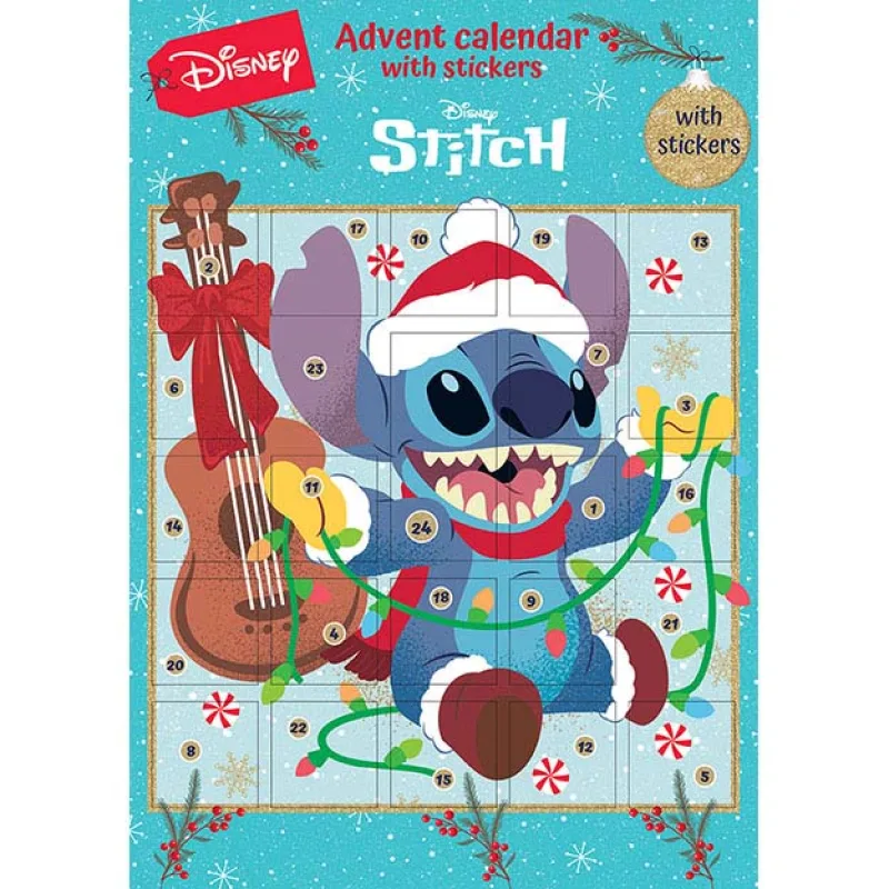 Jiri Models Adventný kalendár so samolepkami Lilo & Stitch