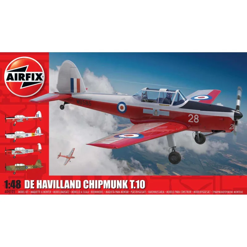 Airfix Classic Kit lietadlo A04105 - de Havilland Chipmunk T.10 (1:48)