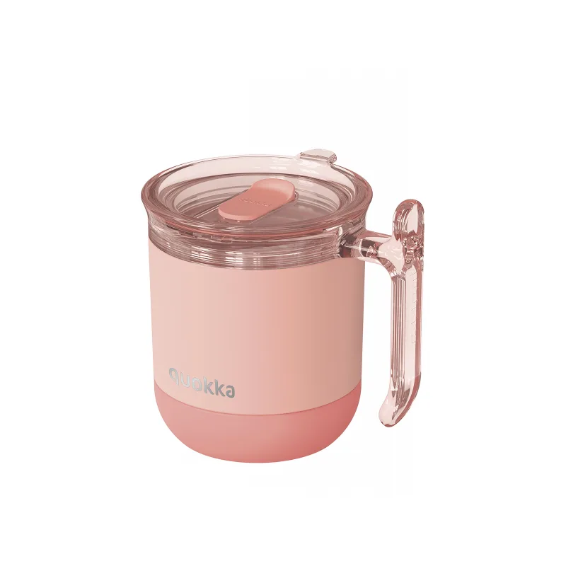 Quokka Nerezový termohrnček Wave Peachy Pink 260 ml